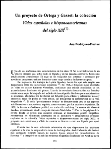 Vidas espa&ntilde;olas e hispanoamericanas del siglo XIX( l)