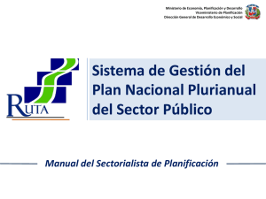 Diapositiva 1 - Ministerio de Economía, Planificación y Desarrollo