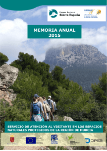 memoria anual 2015 - Dirección General de Medio Ambiente