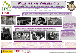 Mujeres en Vanguardia Homenaje del IPE
