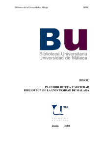 plan bisoc - Universidad de Málaga