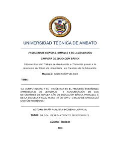 Gráfico N° 14 - Repositorio Universidad Técnica de Ambato