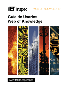 Inspec en Web of Knowledge