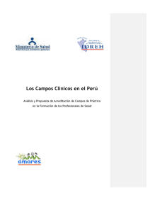 Los Campos Clínicos en el Perú