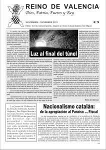 Luz al final del túnel Nacionalismo catalán
