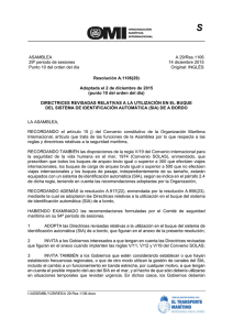 Resolución A.1106(29). - Prefectura Naval Argentina