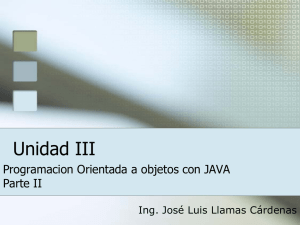 Curso Java Unidad III