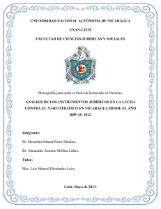 UNIVERSIDAD NACIONAL AUTÓNOMA DE NICARAGUA UNAN