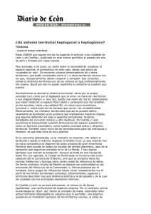 ¿Un sistema territorial heptagonal o heptagónico?