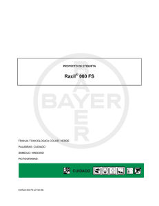 Raxil® 060 FS - BayDir Servicios