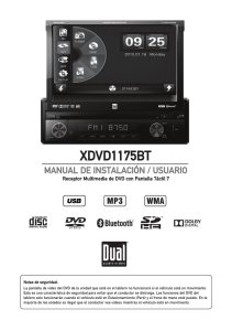 XDVD1175BT - Dual Electronics