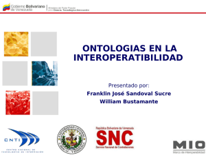 Diapositiva 1 - Interoperabilidad