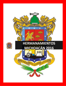hermanamientos michoacán 2016 - Ayuntamiento de Madrigal de