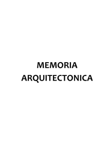 memoria arquitectonica