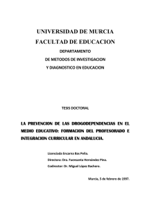 universidad de murcia facultad de educacion