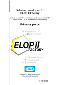 ELOP II Factory Primeros pasos