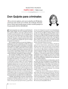 Don Quijote para criminales