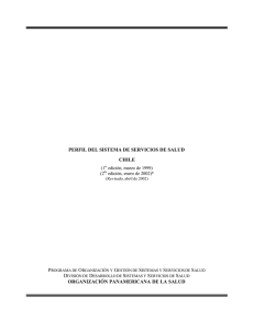 Perfil del Sistema de Salud Chile, 2002