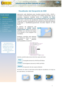 Visualizador del Geoportal de IDEE