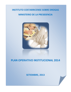 PLAN OPERATIVO INSTITUCIONAL 2014
