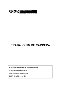 TRABAJO FIN DE CARRERA - Pàgina inicial de UPCommons