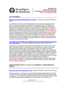 1 Monitoreo Tec Reporte de noticias del Tec de Monterrey en la