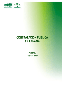 contratación pública en panamá