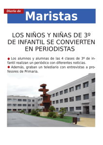 LOS NIÑOS Y NIÑAS DE 3º DE INFANTIL SE CONVIERTEN EN