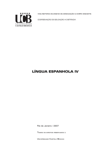 Lingua Espanhola IV.indd