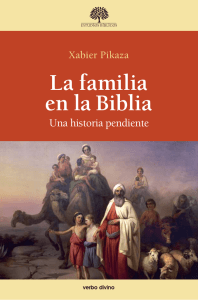 familia en biblia - editorial VERBO DIVINO