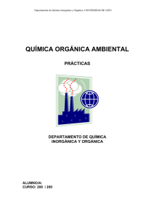 química orgánica ambiental
