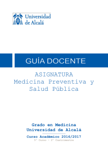 Medicina Preventiva y Salud Pública