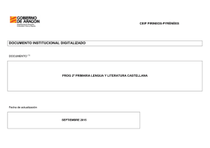 documento institucional digitalizado - CEIP Pirineos