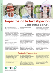 evaluado el impacto - CIAT