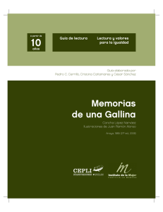 Gu&iacute;a de Lectura: Memorias de una Gallina - Igualdad