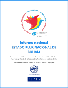 Bolivia - Comisión Económica para América Latina y el Caribe