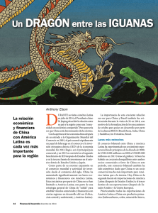 Un dragón entre las iguanas