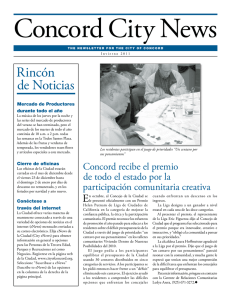 Rincón de Noticias - City of Concord, California