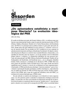 La evolución ideológica del PKK