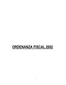 Ejercicio 2002 - Ayuntamiento de Sevilla