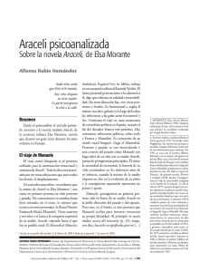 Araceli psicoanalizada - Revistas Editorial Bonaventuriana