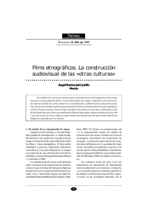 Films etnográficos: la construcción audiovisual