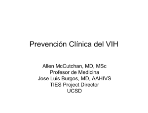 Prevención Clínica del VIH