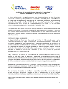 Terminos y condiciones MCSC - Banco Nacional de Costa Rica