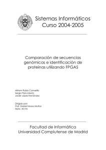 Sistemas Informáticos Curso 2004-2005 - E