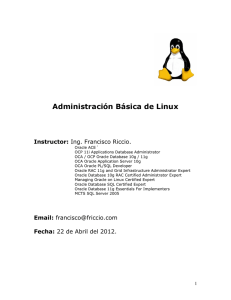 Administracion Basica de Linux