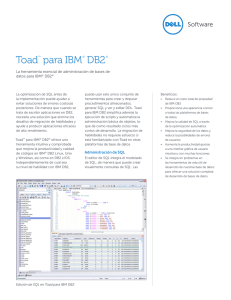 Toad™ para IBM® DB2