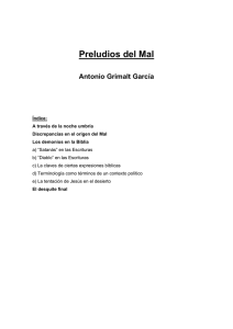 Preludios del Mal