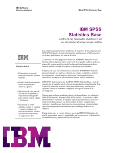 IBM SPSS Statistics Base
