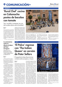 COMUNICACIÓN• - Diario de Teruel | Venta de Contenidos